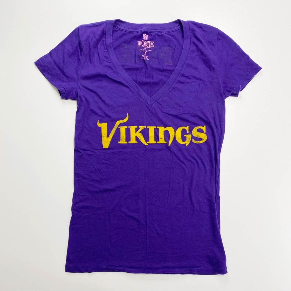 PINK Victoria’s Secret NFL Minnesota Vikings Tee